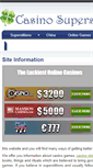 Mobile Screenshot of casinosuperstitions.com